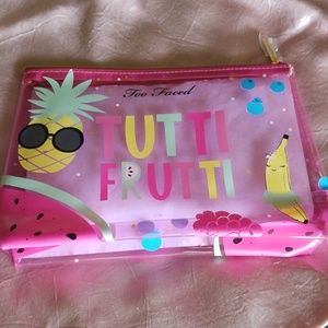 Too Faced Tutti Frutti cosmetic bag